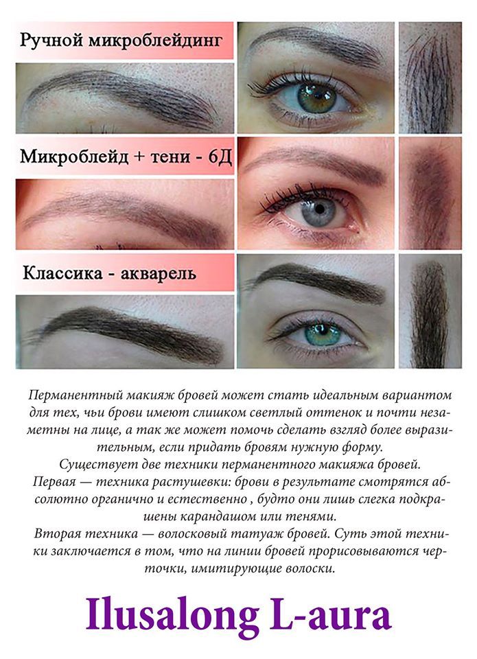 Чем отличается татуаж от перманентный макияж бровей Чем отличается татуаж от перманентный макияж бровей