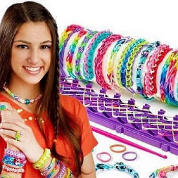 Набор резинок rainbow loom для плетения браслетов Набор резинок rainbow loom для плетения браслетов